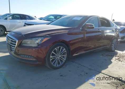 2016 Hyundai Genesis 3.8 from USA, damaged, VIN KMHGN4JE9GU112330